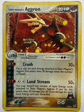 Team Magma's Aggron 7/95 MP Pokemon Team Magma vs Team Aqua Holo on eBay