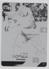 2022 Upper Deck AHL Printing Plate Black Achievement 1/1 Cayden Primeau #24 01m8