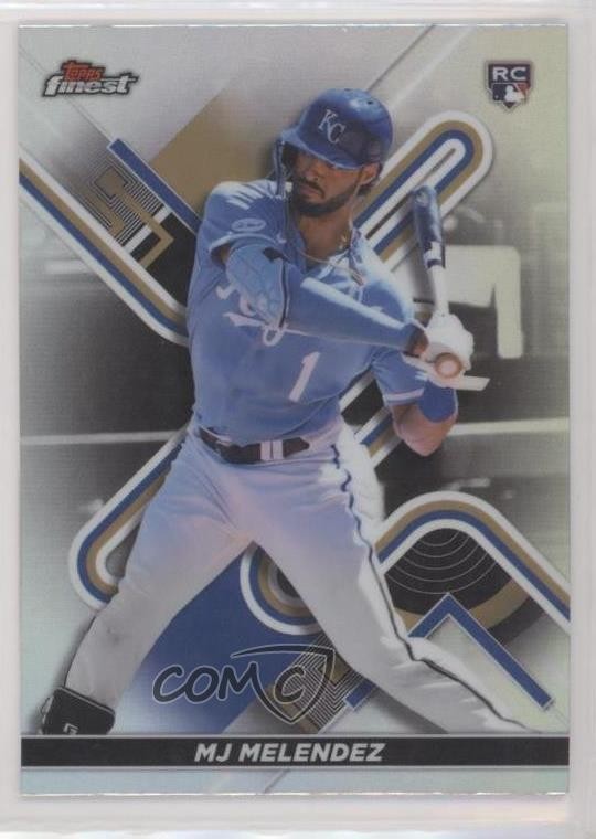 2022 Topps Finest Refractor MJ Melendez #57 Rookie RC