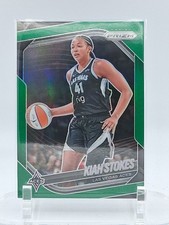 Kiah Stokes - 2025 Panini Prizm WNBA Green Prizm