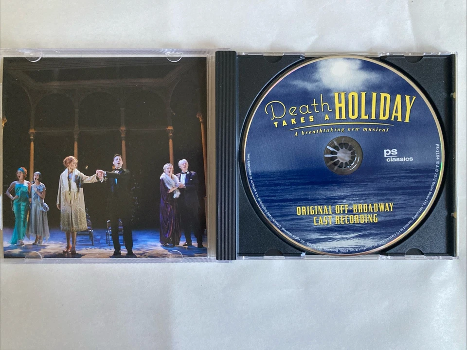 DEATH TAKES A HOLIDAY  AUDIO CD ORIGINAL BROADWAY CAST RECORDING WITH SLIPCOVER Foto 3 de 4