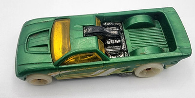 HOT WHEELS 2003 METALLIC GREEN BEDLAM DIE CAST VINTAGE TOY CAR TRUCK VEHICLE