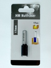 Fr&auml;ser 17mm f&uuml;r T-Nutschiene Nutfr&auml;ser 8mm Schaft HM 17x20mm