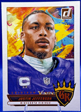 2025 Donruss Gridiron Kings Justin Jefferson Minnesota Vikings #GK-JJN