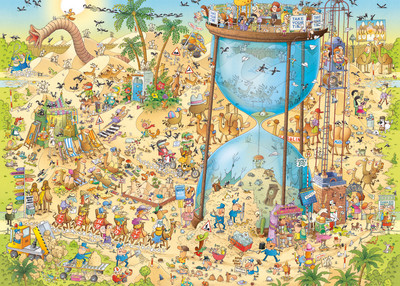HEYE MISHMASH 2000 & FUNKY ZOO 1000 未開封！ Amazon.com: Heye Puzzles - 1000 Pc - Cosmic Habitat, Degano