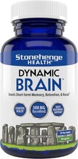 Dynamic Brain Supplement Focus, Memory Clarity Support 60 Capsules Free ship