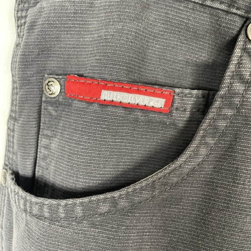Quiksilver Mens Size W34 L30 Corduroy Trousers Y2K Baggy Skater Vintage Ink Blue - Picture 8 of 22