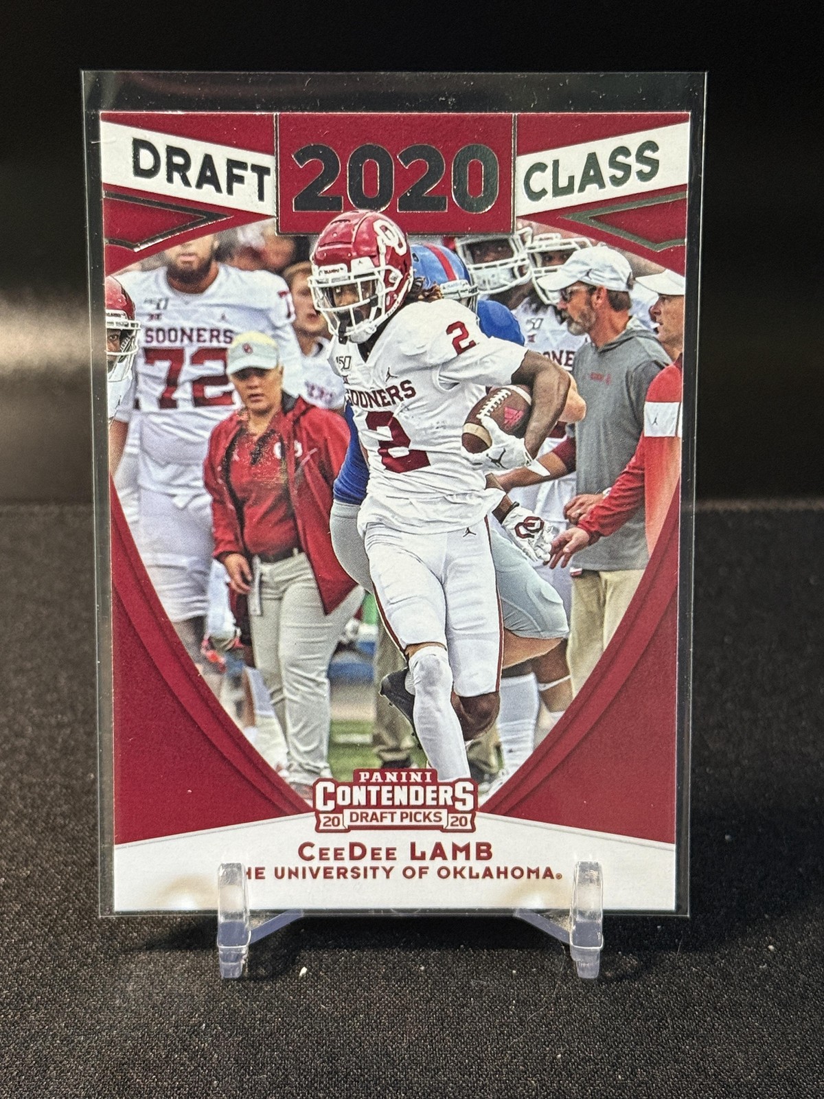 CeeDee Lamb 2020 Contenders Draft Picks #6 Draft Class Oklahoma Sooners A/3/2