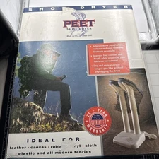 PEET Electric Shoe & Boot Dryer  - Made in USA - White