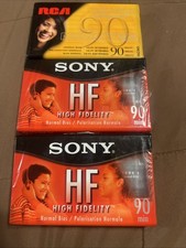Lot Of New Cassette Tapes Sealed 90 Minute 3 Sony RCA Music Recording