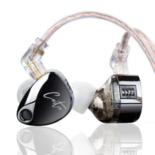 KZ Castor in Ear Monitor Headphones, HiFi Improved Bass Earphone Sound Tunable N