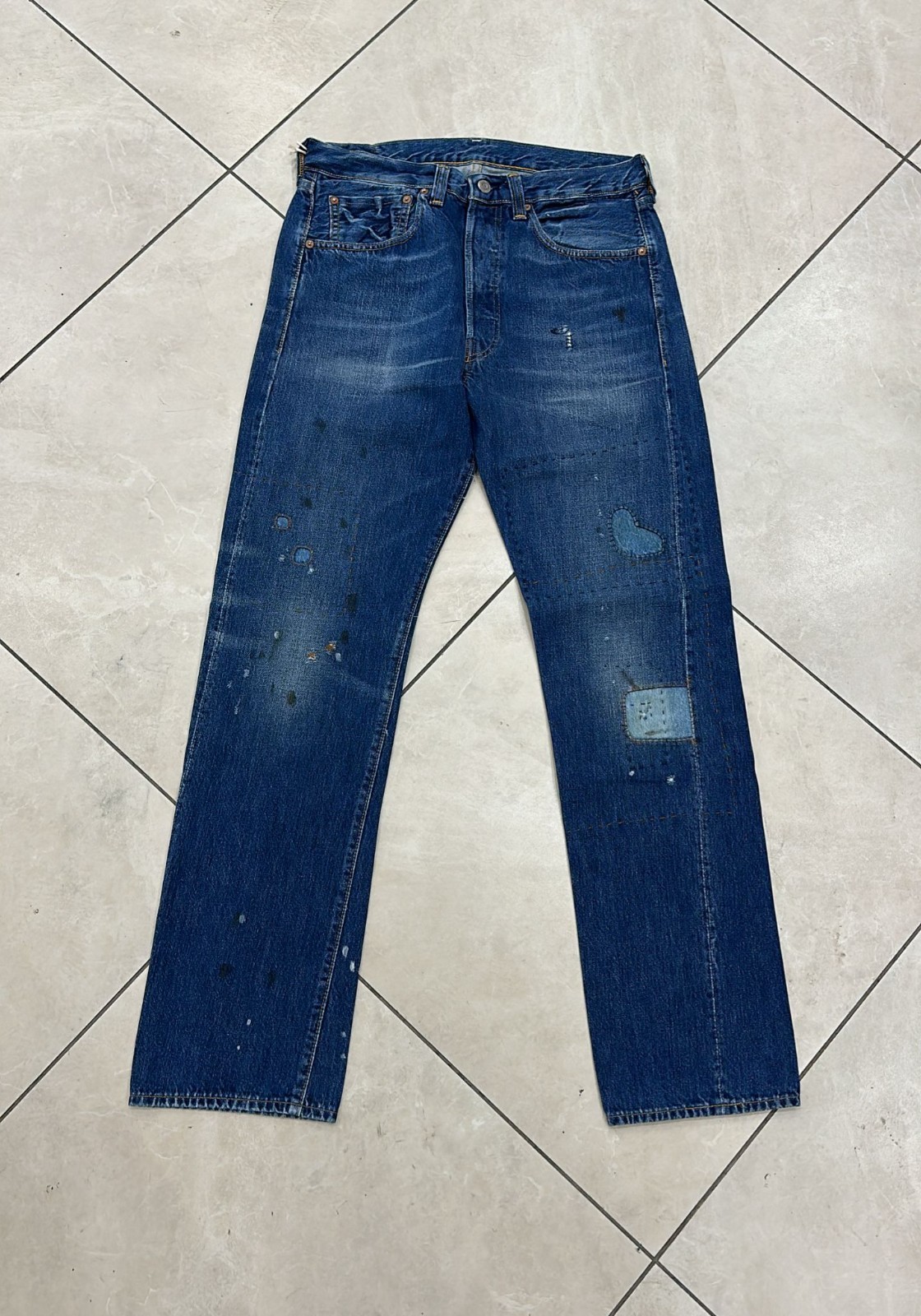 LVC Levi's Vintage Clothing 1947 32x32 501XX BigE Selvedge Jeans RARE