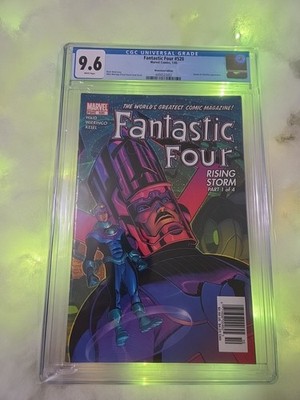 Fantastic Four #520 CGC 9.6   Low Print Run   Galactus & Quasar Appearance