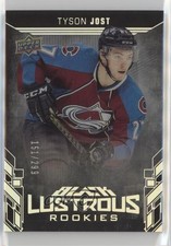 2017-18 SPx UD Black Lustrous Rookies 151/299 Tyson Jost #LR-TJ l5b