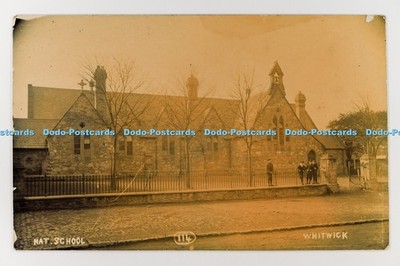 C031517 Whitwick Leics Nat Schule Postkarte
