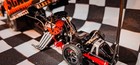 SCAG Dan Wilkerson 2024 Ford Mustang NHRA Funny Car Diecast Black Orange — photo 4