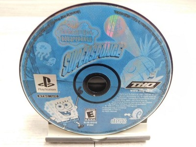 SpongeBob SquarePants: SuperSponge Sony PlayStation PS1 LOOSE DISC ONLY Game