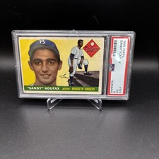 1955 Topps  #123 Sandy Koufax   PSA 5  ROOKIE
