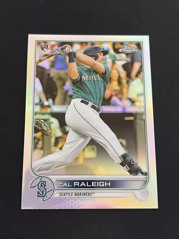 2022 Topps Chrome - Cal Raleigh #149 Refractor (RC)