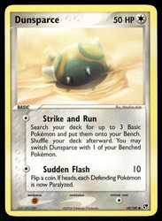 Dunsparce 60/100 EX Sandstorm