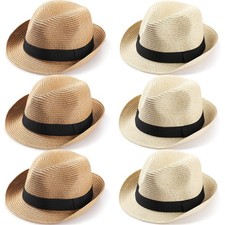 6 Pcs Ugly Sweater Hat Funny Christmas Holiday Red and Green Party Hat for Ad...