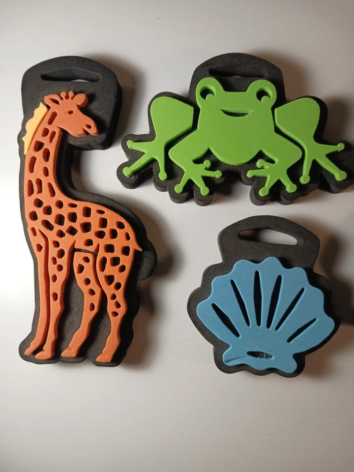 Estampillas gruesas, lote de 6 piezas, estampillas de espuma, nuevas Foto 2 de 4