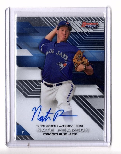 Nate Pearson RC 2017 Bowman's Best Auto #B17-NPE Rookie Card