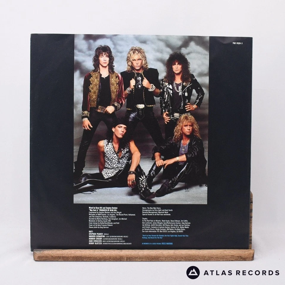Ratt Reach For The Sky A2 B2 LP Album Vinyl Record 781 929-1 Atlantic - EX/VG+ - Image 4 of 4