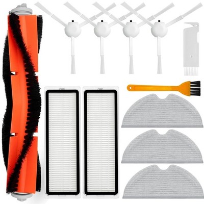 Kit for Xiaomi Mijia 1C / 2C / Mi Robot Vacuum-Mop 2 Plus, 1 Main Brush, 4 Si...
