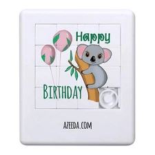 'Birthday Koala' Sliding Puzzle (PZ00036104)