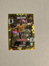 2026 Panini Prizm Monopoly **PELE** BRASIL Brazil World Cup - GOLD CRACKED ICE!