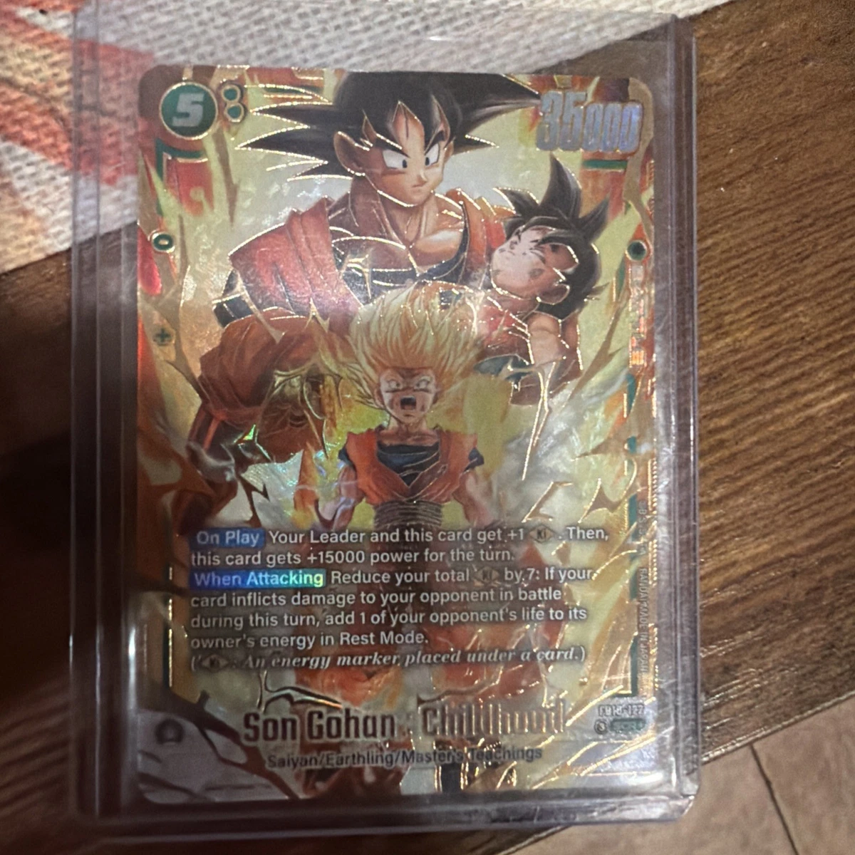 Bandai Dragon Ball CCG Collectible Individual Card Games in