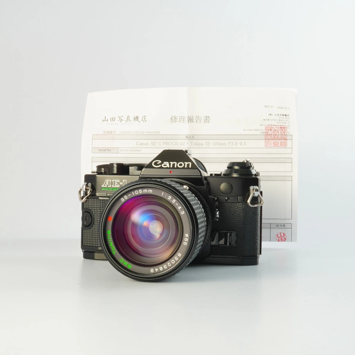 フィルムカメラ Canon AE-1 PROGRAM 35-105mm 1:3.5 Canon AE-1 Program 35 mm Film Cameras for sale - eBay