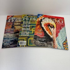 Rug Hooking Pattern Magazine Set of 3 2014/2020