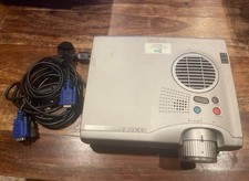 Epson LCD Projector Model EMP-710 PowerLite 710c 100-240v USED With Case