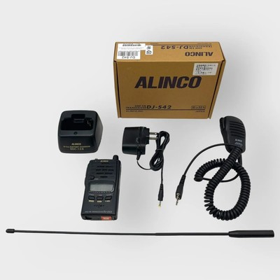 ALINCO DJ-S42 UHF 430MHz Type Amateur Radio Transceiver Walkie Talkie Black