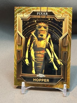 2025 Topps Pixar Gold Hopper kaleidoscope Etch Its a bugs life