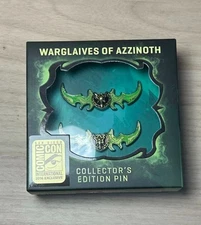 Blizzard Warglaives of Azzinoth 2016 SDCC LE 1500 Collector's Edition Pin