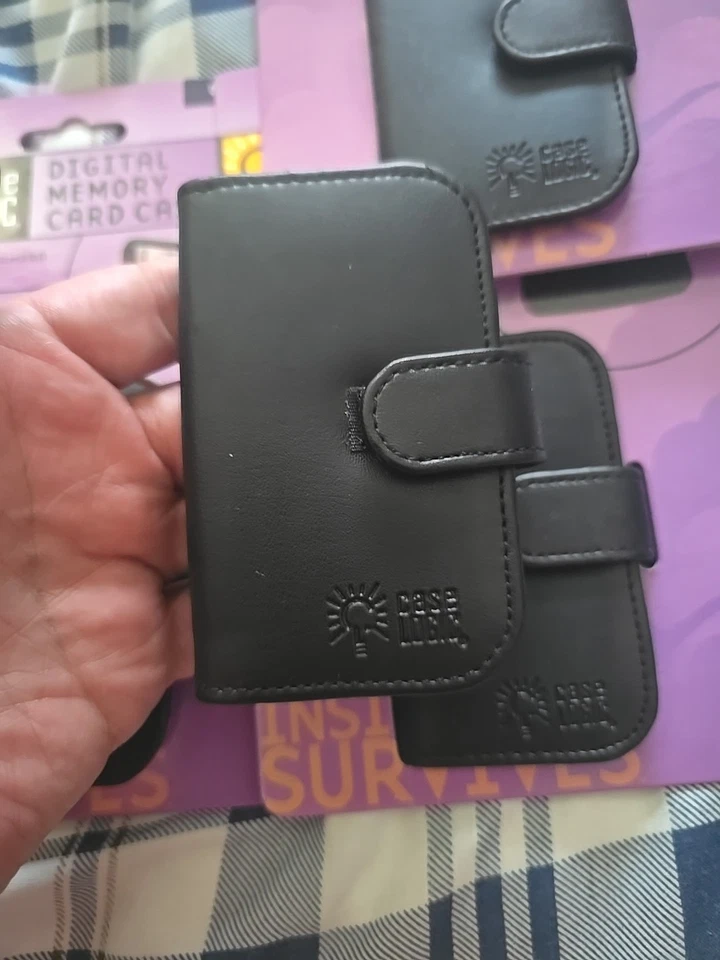 Lot Of 4 - Case Logic DMC2 Black Memory Card Holders - Hold Up To 24 Cards  - Image 4 of 4