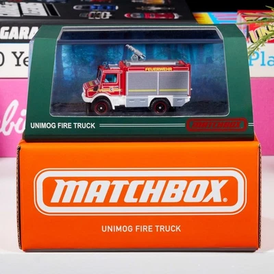 Matchbox Collectors Mercedes-Benz Unimog Fire Truck - Neu&Ovp