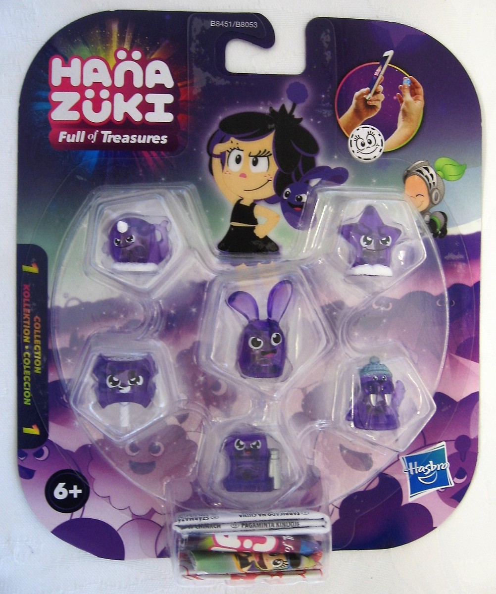 Hasbro HanaZuki Full of Treasures Purple Hemka Figure & 5
