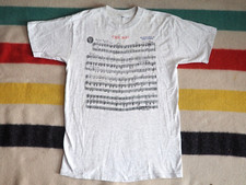 VTG 90s Primal CHICAGO Fred Fisher Musical Sheet Music Gray Tee T-Shirt USA M