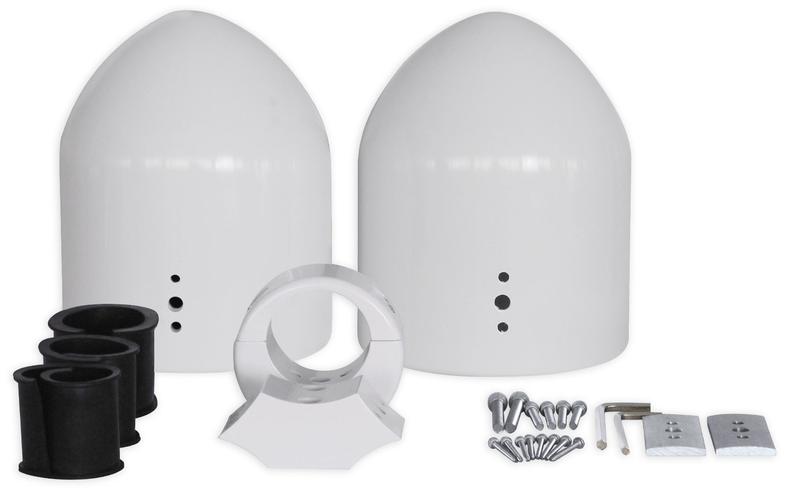 Корпус колонки Rockville DMAC65W Dual 65 White из белого алюминия для вейкбординга