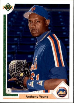 1991 Upper Deck Final Edition Baseball Card #65F Anthony Young RC - Mets