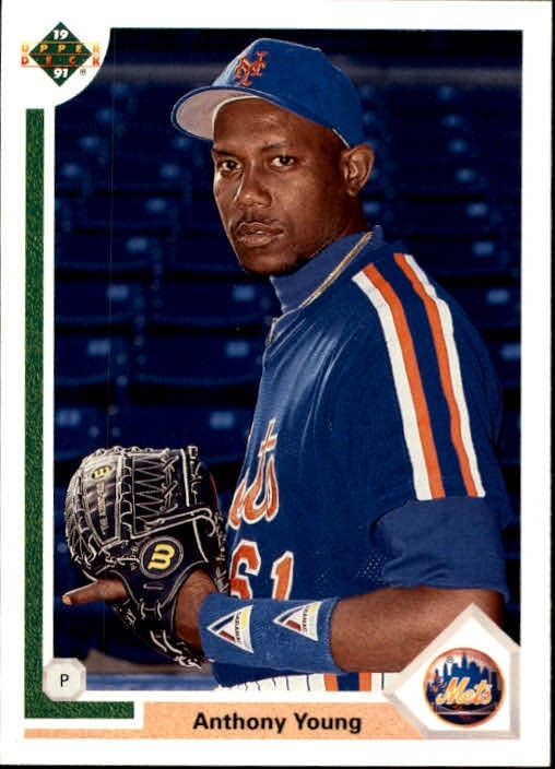 1991 Upper Deck Final Edition Baseball Card #65F Anthony Young RC - Mets