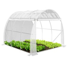 VOUNOT Polytunnel Greenhouse Grow House with Roll-up Side Walls, 3x2x2m 6m²