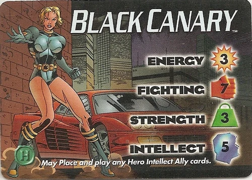 Marvel OVERPOWER Black Canary JLA character