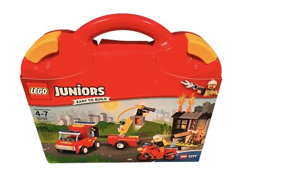 NIB LEGO Juniors Fire Patrol Suitcase (10740) Factory Sealed