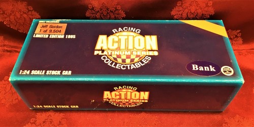 JEFF GORDON #24 Chevy Monte Carlo 1995 Dupont 1/24 Bank 1/64 HO Car Diecast SET - Picture 5 of 10