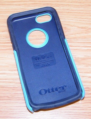 Genuine OtterBox Defender Series Blue Fitted Rubber Phone Case For iPhone 5 READ - Picture 2 of 8